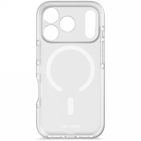 Decoded DropTec Transparent Backcover MagSafe Case for iPhone 17 Pro - läpikuultava - läpinäkyvä