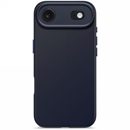 Decoded AntiMicrobial Silicone MagSafe Case for iPhone 17 - Navy Blue