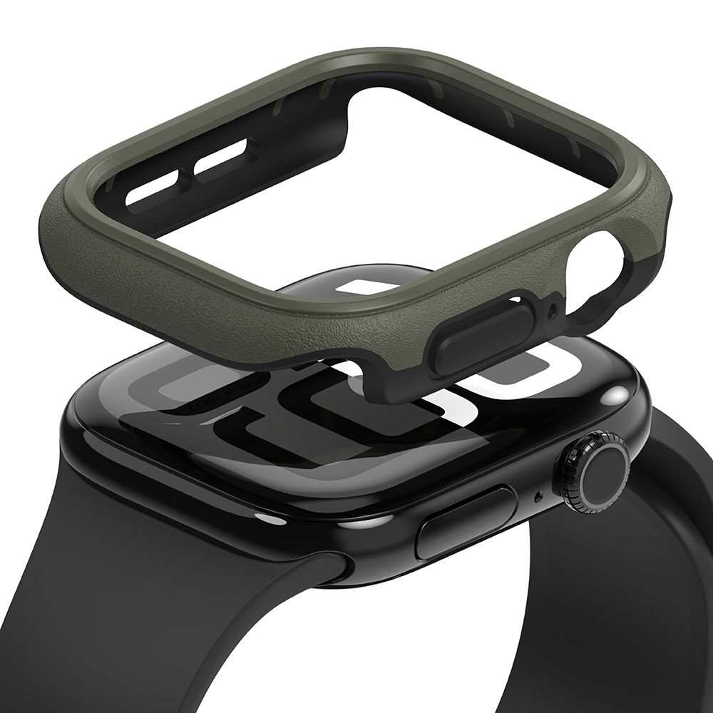 Ringke Onyx tapauksessa Apple Watch 10 46mm - vihreä