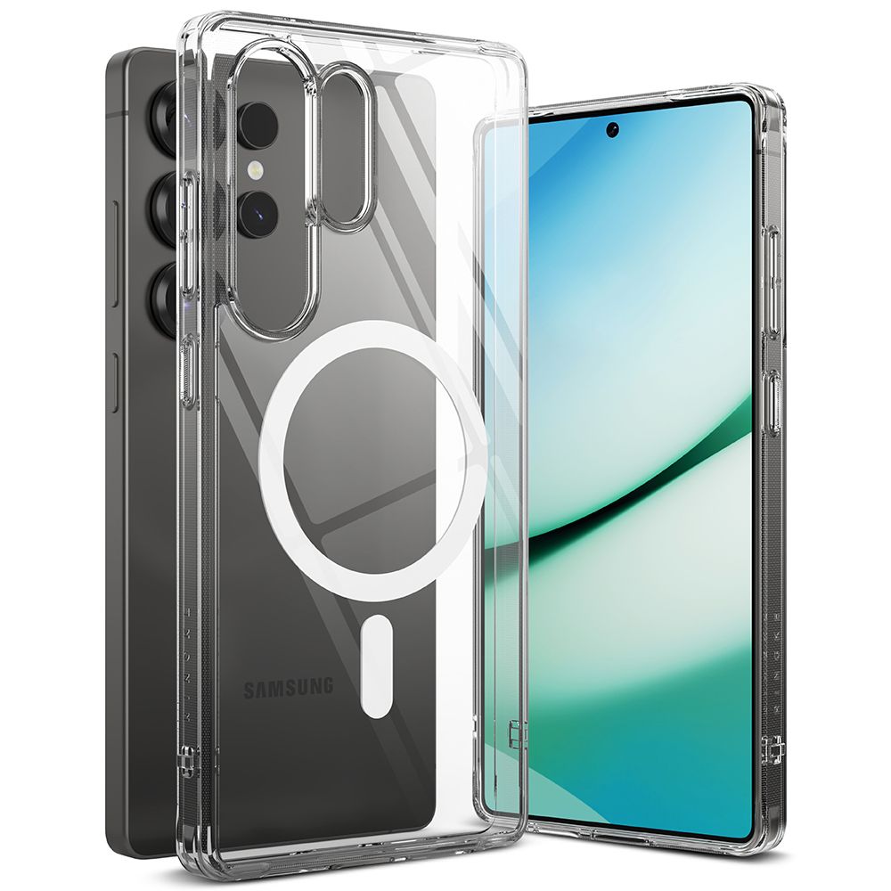 Ringke Fusion MagSafe kotelo Samsung Galaxy S25 Ultra - Kirkas