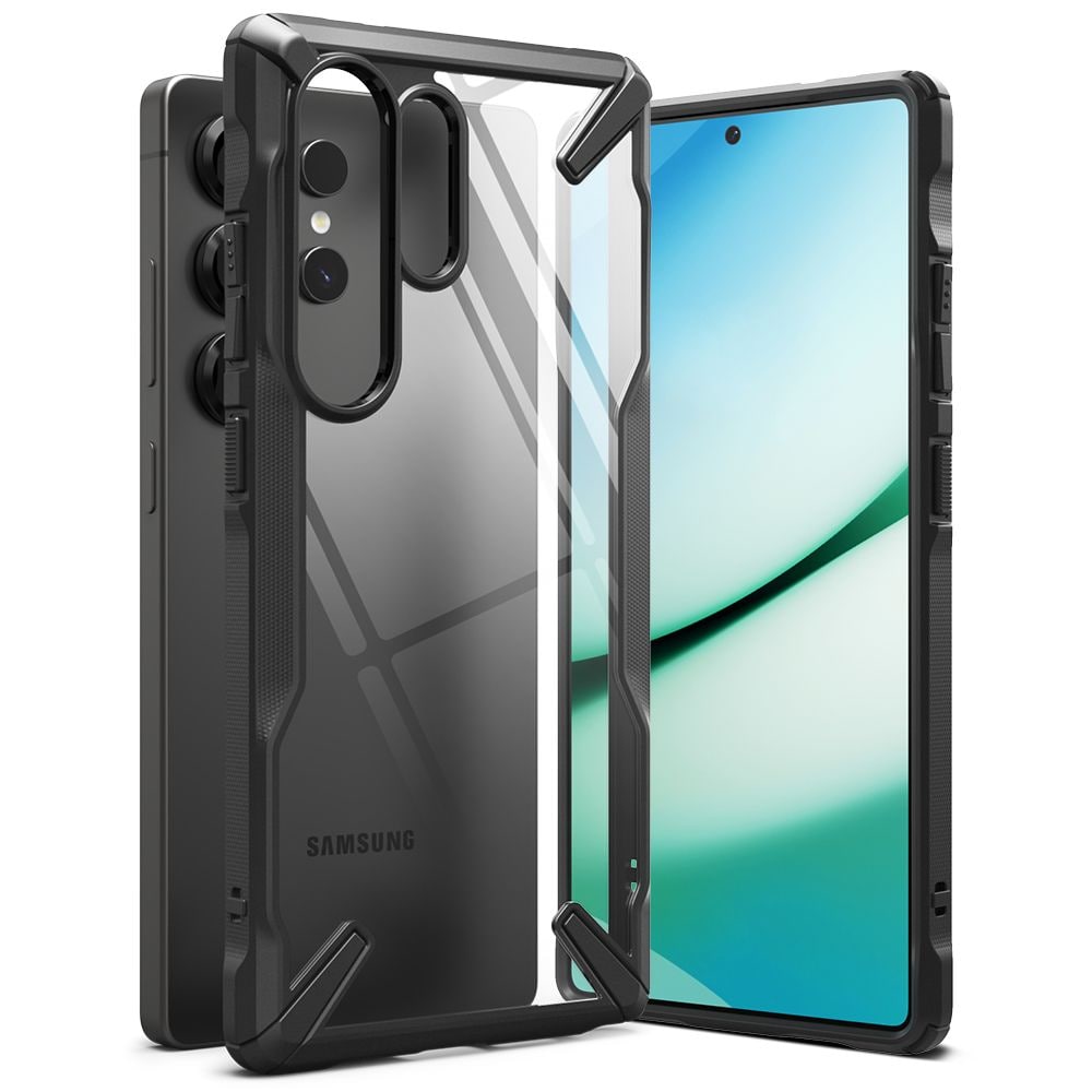 Ringke Fusion X kotelo Samsung Galaxy S25 Ultra - musta