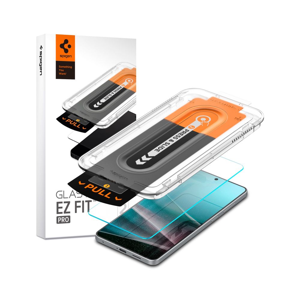 Spigen Glas.TR "Ez Fit" Pro karkaistu lasi Samsung Galaxy S25 Edge -puhelimelle