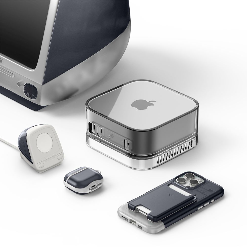 Spigen Spigen Classic C1 jalusta Apple kellolle - harmaa