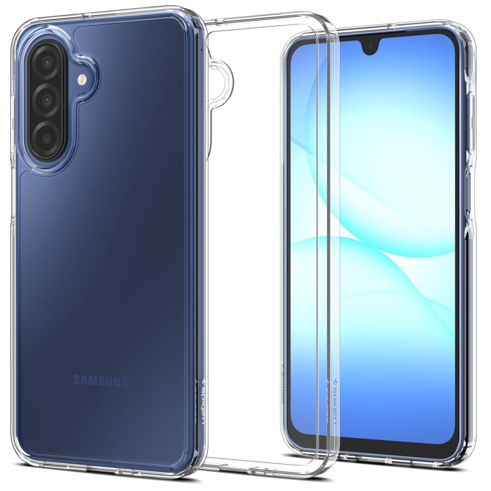 Spigen Ultra hybridi kotelo Samsung Galaxy A17:lle - läpinäkyvä