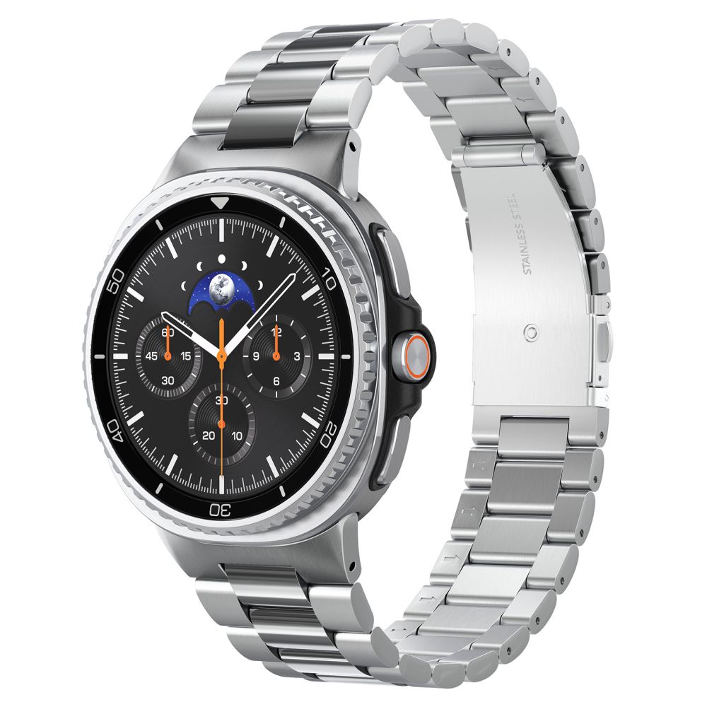 Spigen Modern Fit -ranneke Samsung Galaxy Watch 40/44/46 mm:lle - hopea
