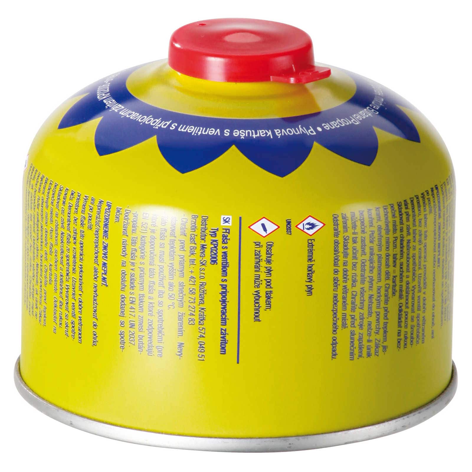 Kaasupatruuna kaasupolttimella toimivalle liedelle - kierre 7/16 230g 230g