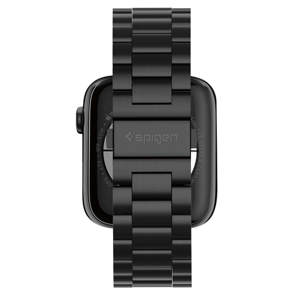 Spigen Modern Fit ranneke Apple Watch 4 / 5 / 6 / 7 / 8 / SE / Ultra (42/44/45/49 mm) - musta