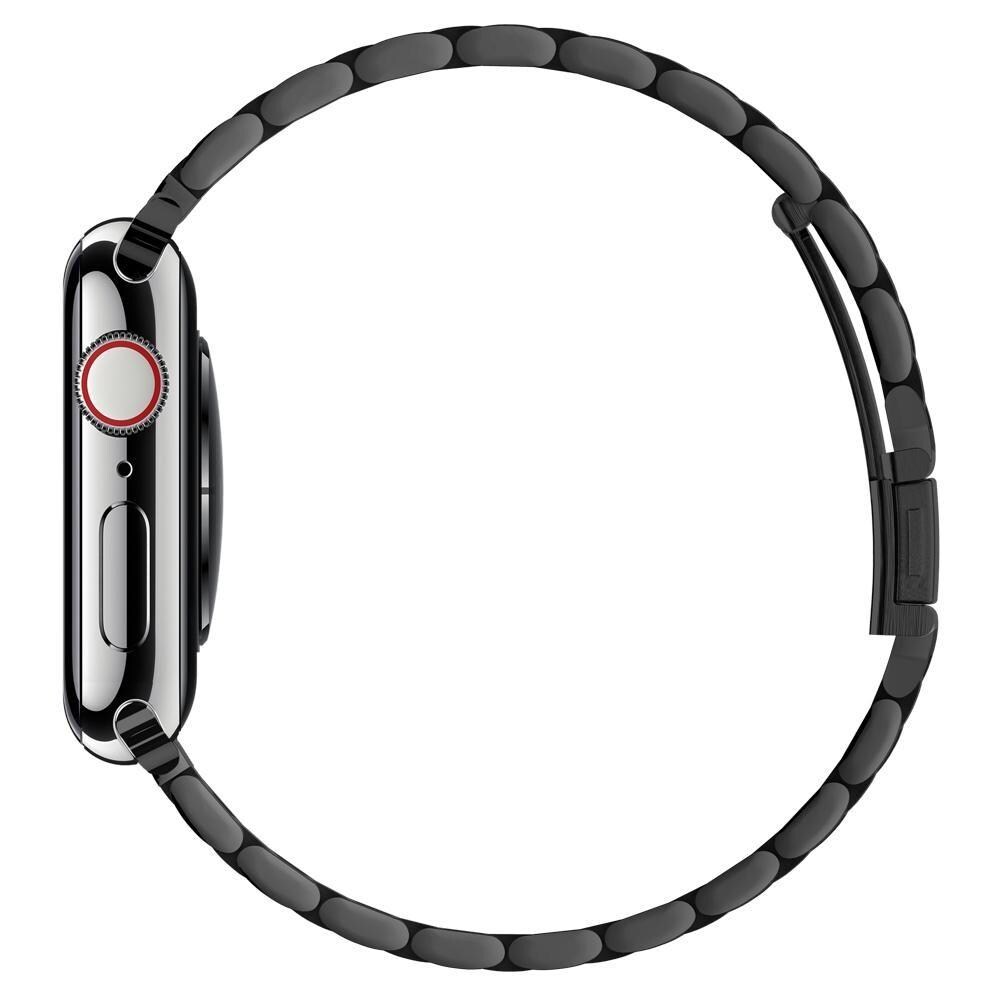Spigen Modern Fit ranneke Apple Watch 4 / 5 / 6 / 7 / 8 / SE / Ultra (42/44/45/49 mm) - musta