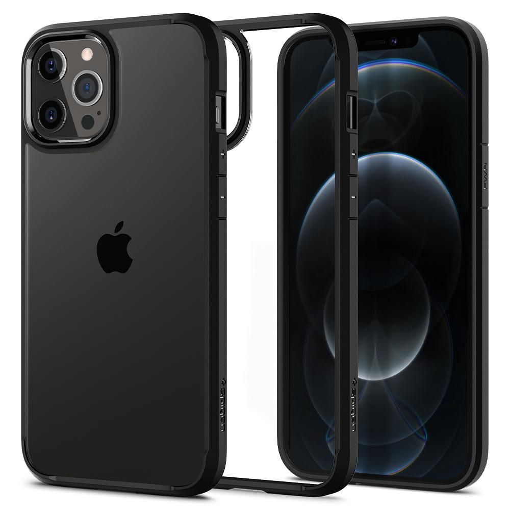 Spigen Ultra hybridi kotelo iPhone 12 / iPhone 12 Pro - Matta musta