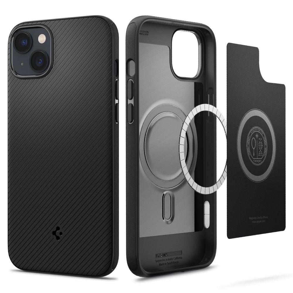 Spigen Mag Armor iPhone 14 Plus kotelo - matta musta