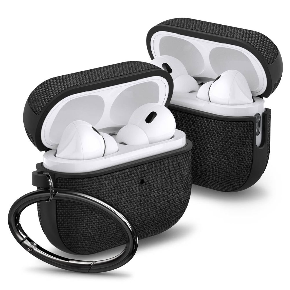 Spigen Urban Fit -kotelo Apple AirPods Pro 1 / 2:lle - musta