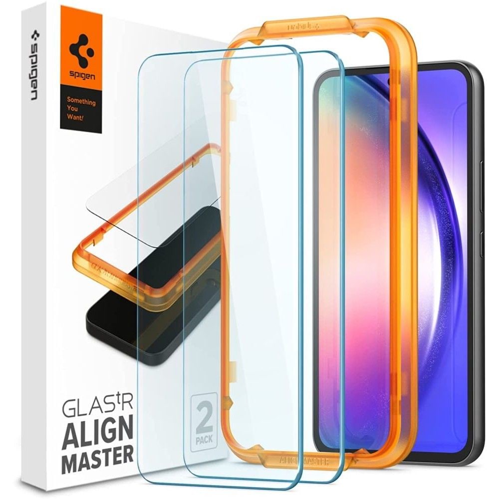 Spigen ALM Glas.tR karkaistu lasi Samsung Galaxy A54 5G - 2 kpl.