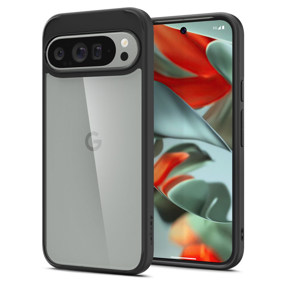 Spigen Ultra hybridi kotelo Google Pixel 9 Pro XL:lle - musta