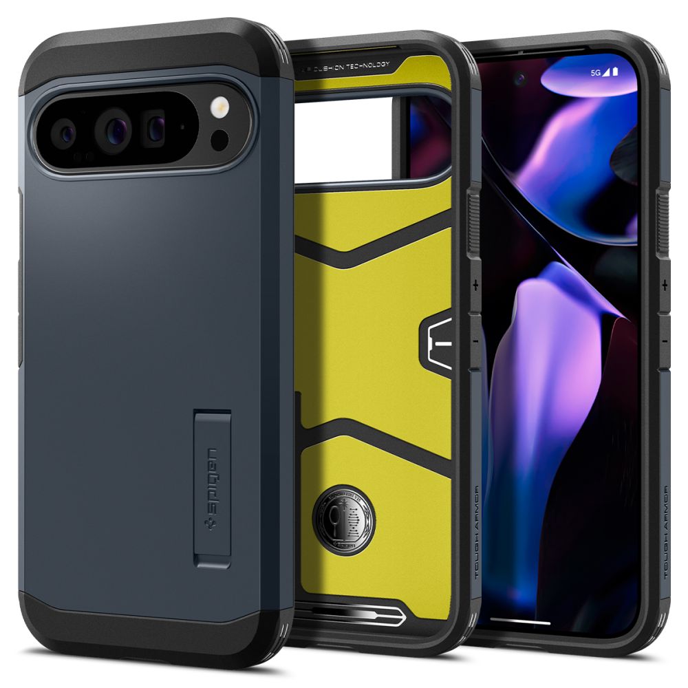 Spigen Tough Armor -kotelo Google Pixel 9 Pro XL:lle - grafiittia