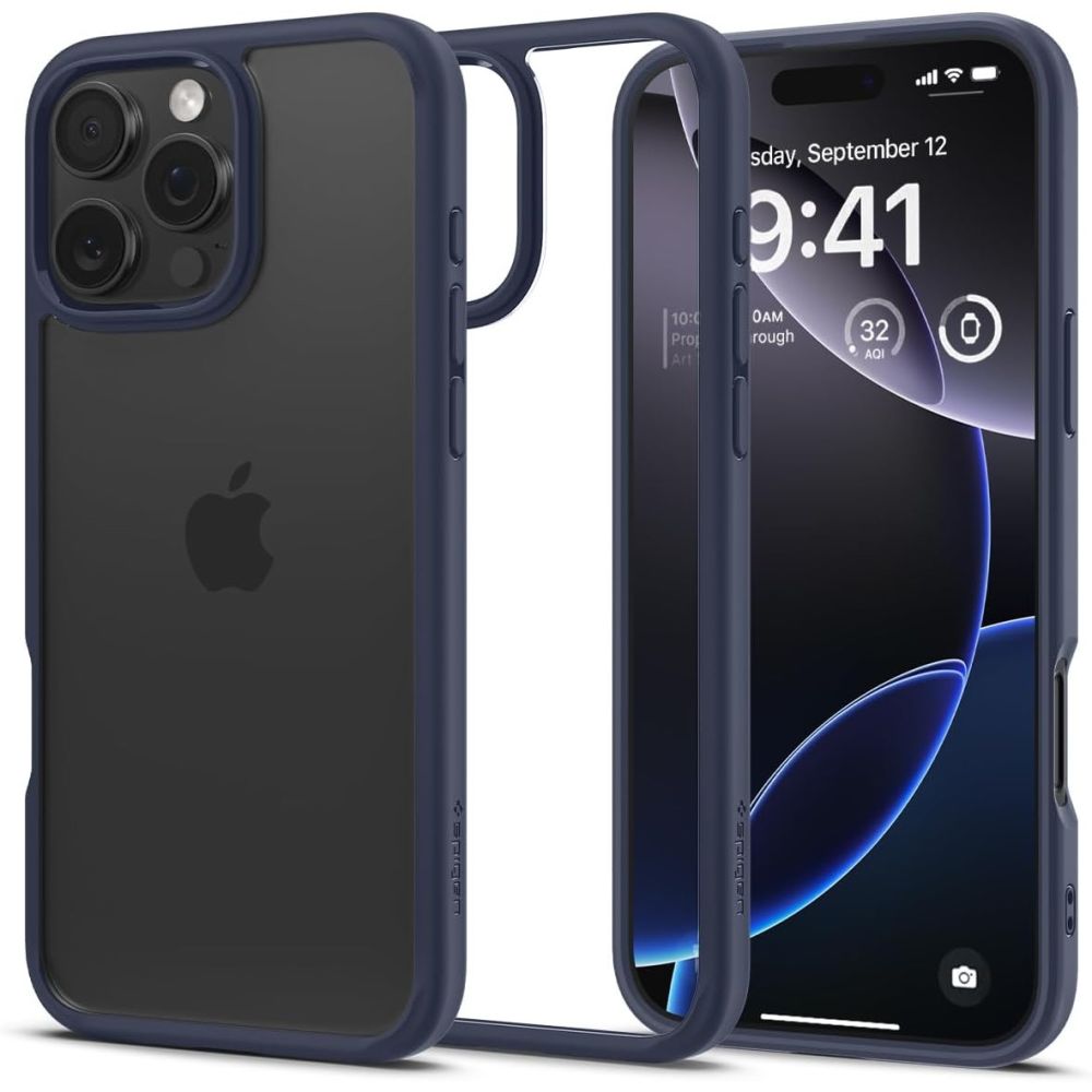 Spigen Ultra Hybrid iPhone 16 Pro Max kotelo - sininen