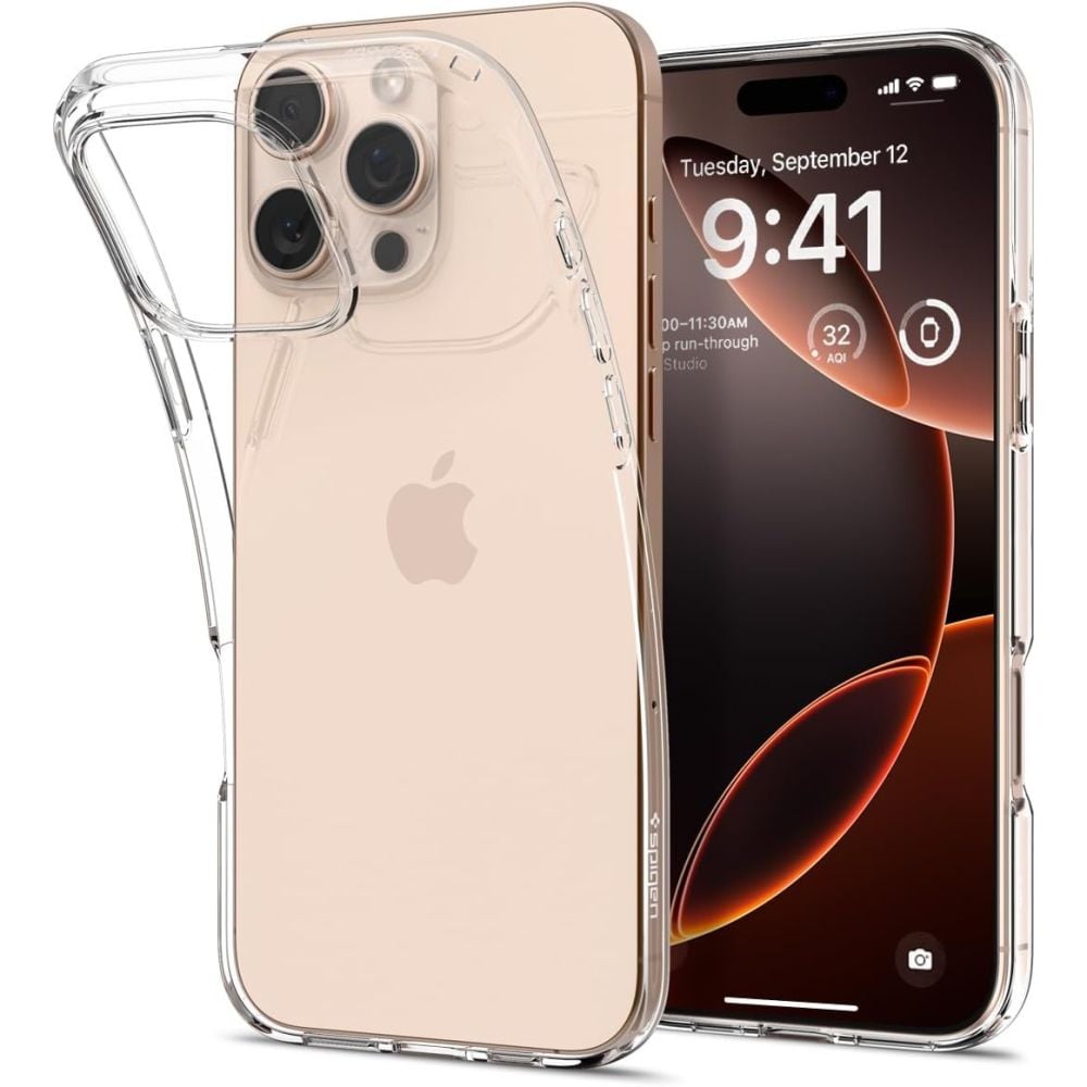 Spigen Nestekide iPhone 16 Pro Case - Kirkas