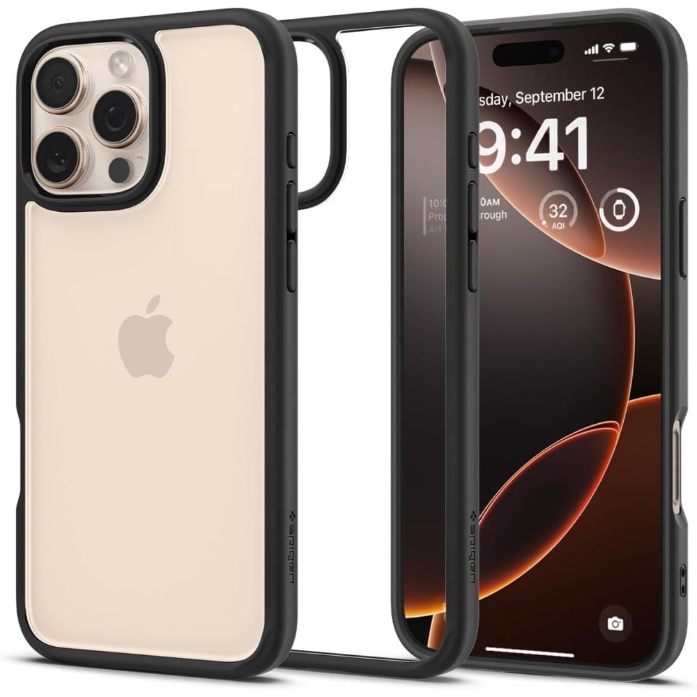 Spigen Ultra Hybrid iPhone 16 Pro kotelo - mattamusta