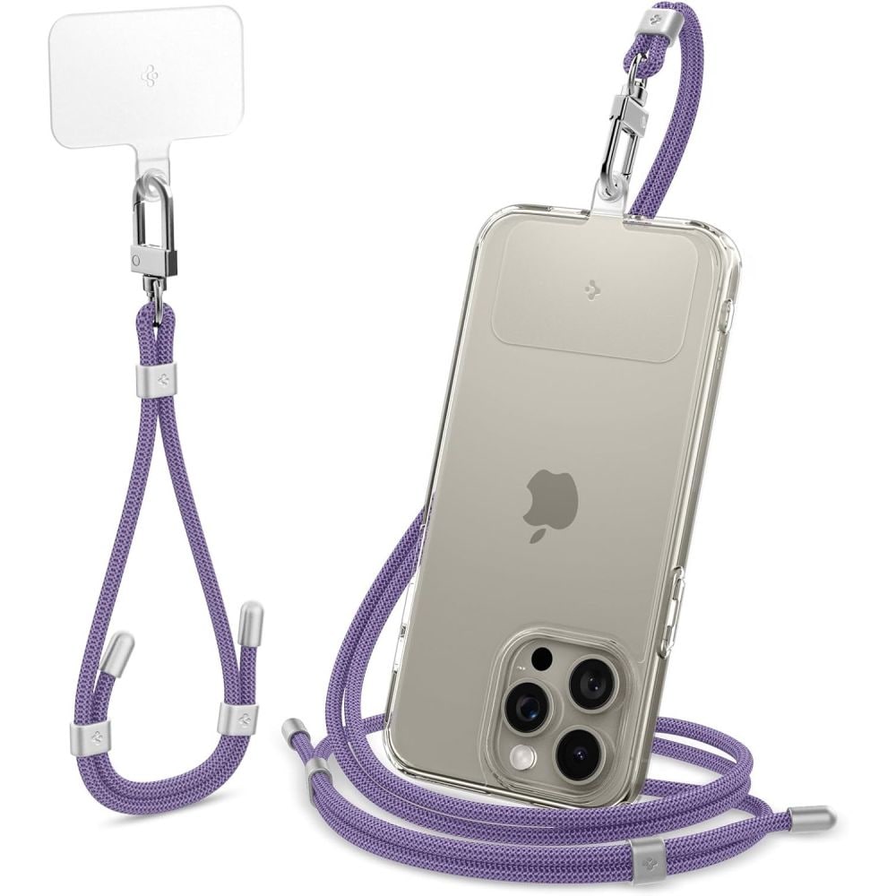 Spigen Universal Set Lanyard ja riipus - violetti