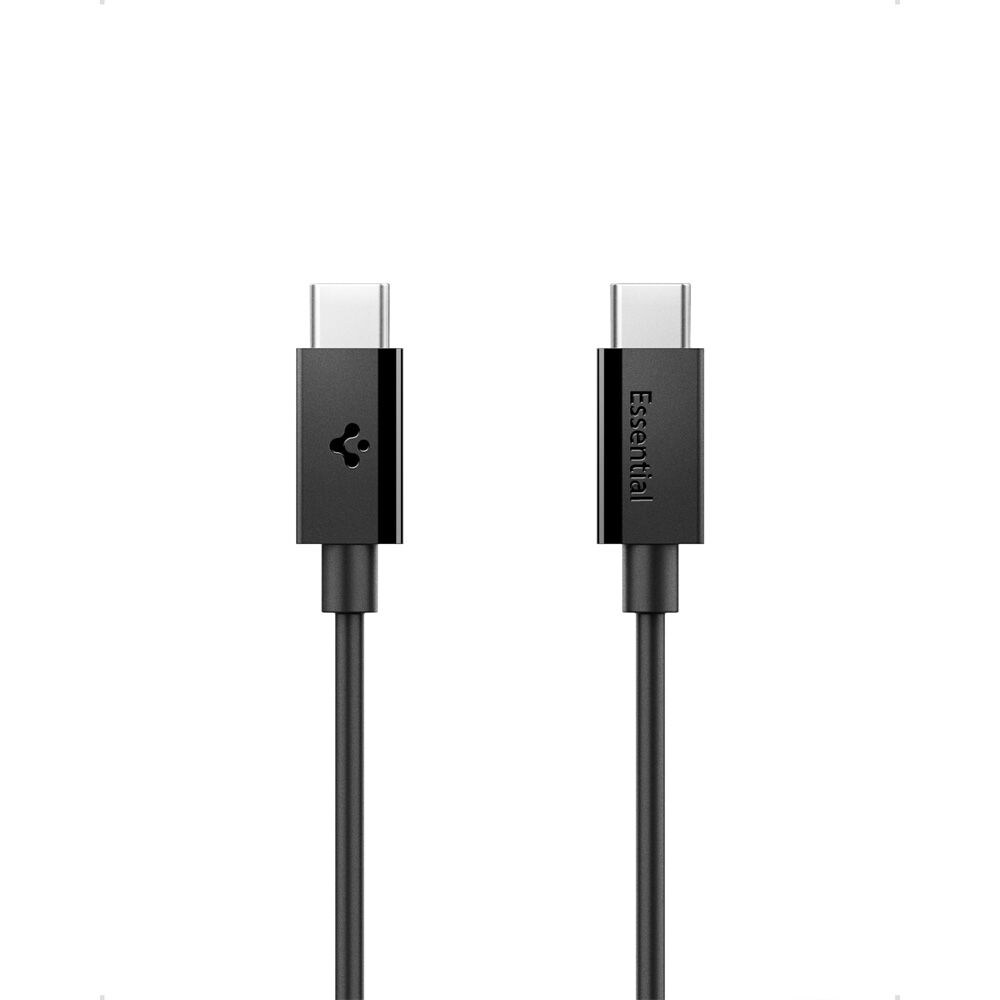 Spigen EB6010CC USB-C 60W kaapeli 100 cm - Musta