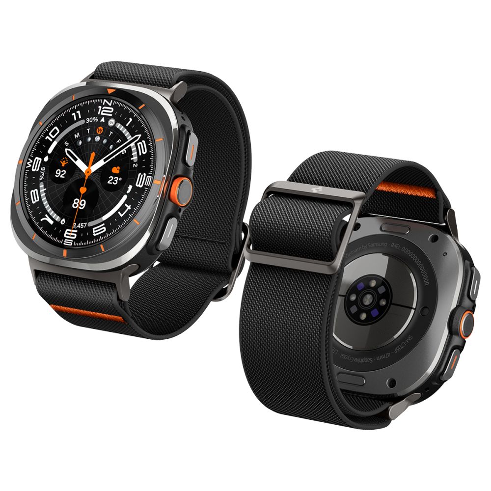 Spigen Fit Lite -ranneke Galaxy Watch Ultra 47mm - musta