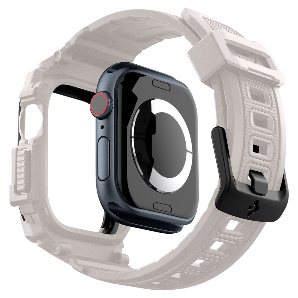 Spigen Rugged Armor "Pro" hihna Apple kellolle 10 (46MM) - Beige