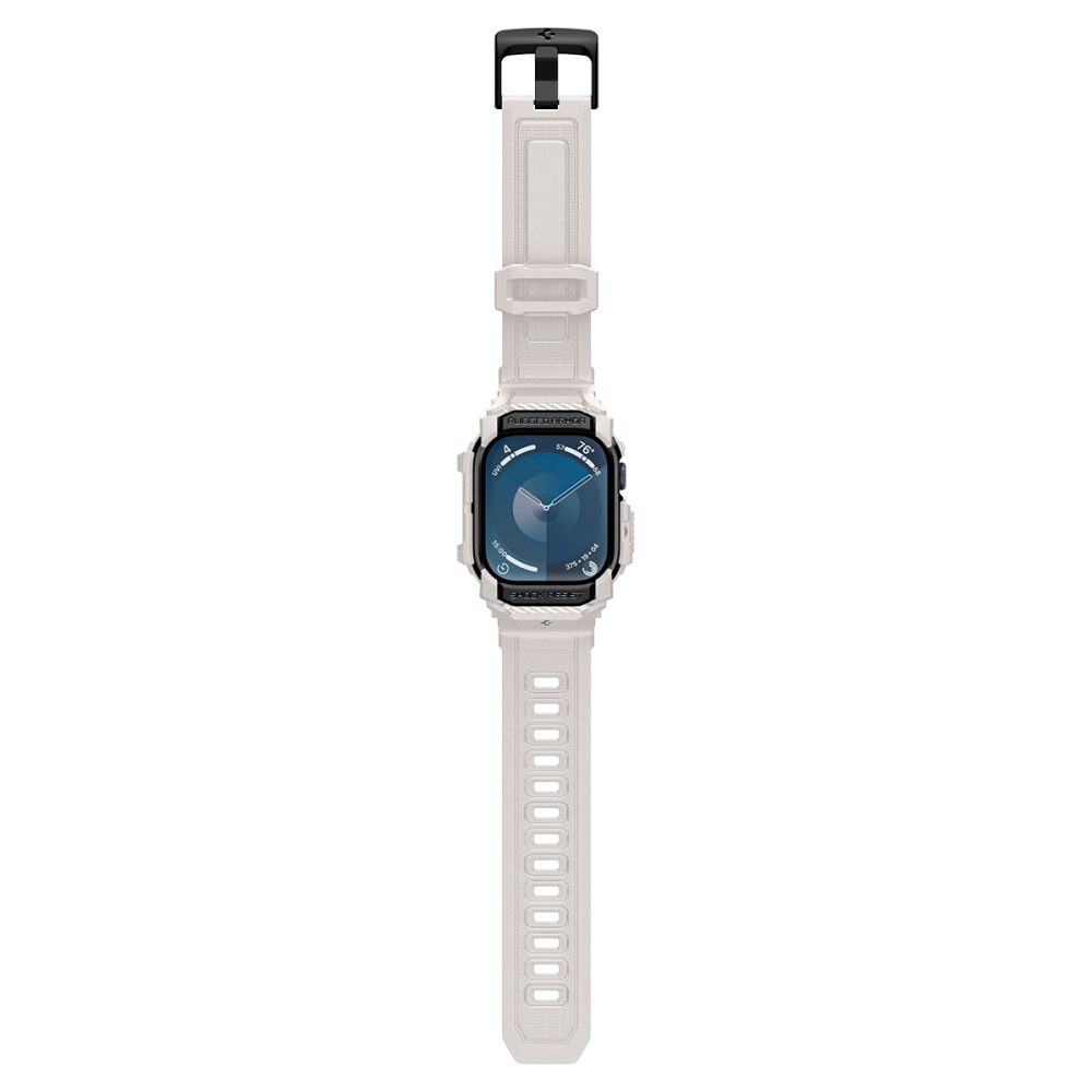 Spigen Rugged Armor "Pro" hihna Apple kellolle 10 (46MM) - Beige