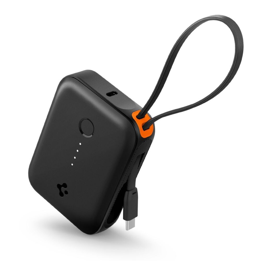 Spigen Essential EA3010BT 10000 mAh 30W Power Bank - Musta