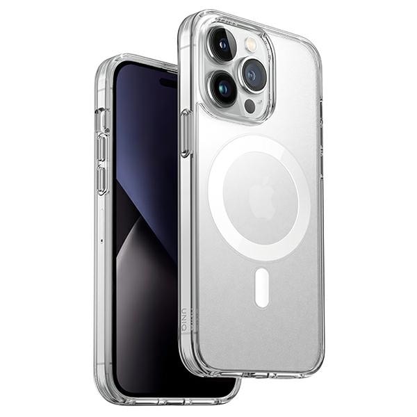 Uniq LifePro Xtreme Magclick latauskotelo iPhone 14 Pro - läpinäkyvää