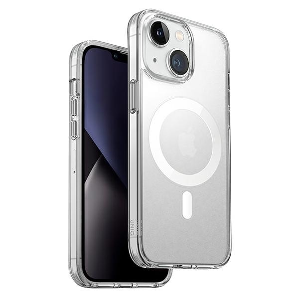 Uniq LifePro Xtreme Magclick latauskotelo iPhone 14 Plus - läpinäkyvä - läpinäkyvä