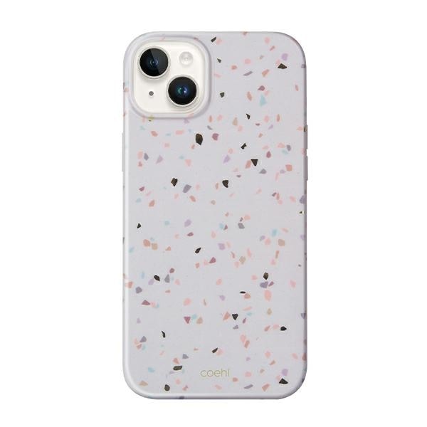 Uniq Coehl Terrazzo tapauksessa iPhone 14 Plus - hiekka