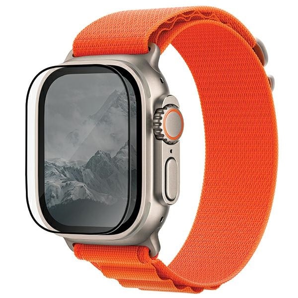 Uniq Optix Vivid -lasi Apple Watch Ultra 49mm applikaattorilla varustettuna