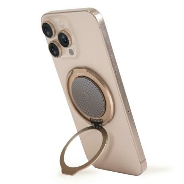 Uniq Gripfit 360 magneettikiinnike&Kickstand magneettikiinnike harmaa/flint harmaa