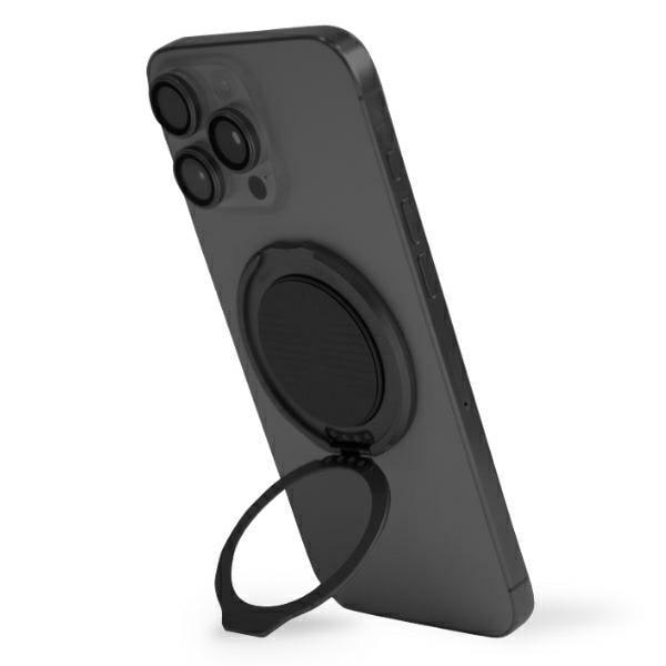 Uniq Gripfit 360 Magneettinen kiinnike & Potkukannatin Magneettinen pidike musta/yön musta