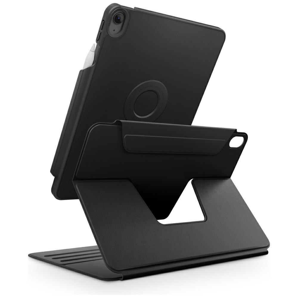 Uniq Rovus Snapmount magneettinen 360° irrotettava kotelo iPad Air 11"/10.9" - musta