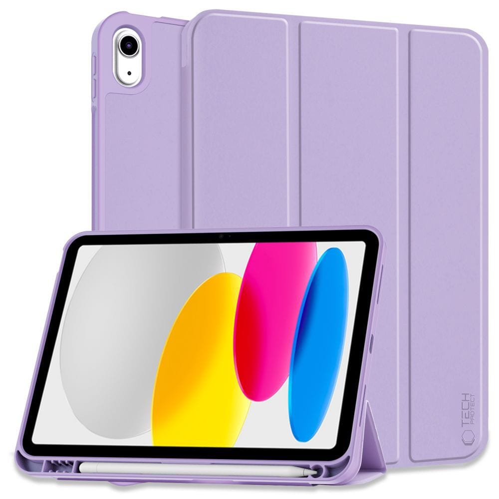 Tech-Protect SC kynä kotelo iPad 10.9" 2022 - violetti