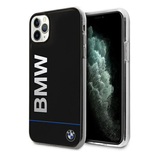 BMW Signature Printed Logo iPhone Kotelo iPhone 11 Pro - musta