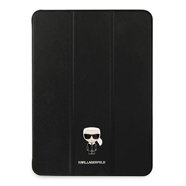 Karl Lagerfeld Saffiano Ikonic Karl -kotelo iPad 11" Pro 2021 - musta