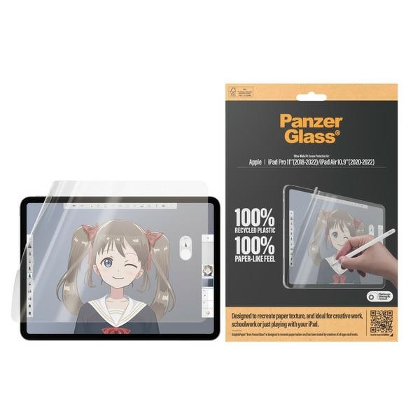 PanzerGlass GraphicPaper-folio iPad Pro 11" 2018 / 2020 / 2021 / 2022 -laitteelle