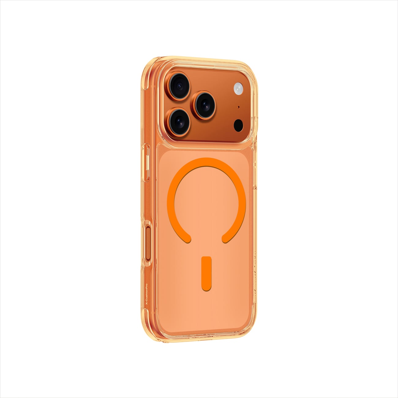 AmazingThing Minimal kotelo iPhone 17 Pro:lle, yhteensopiva MagSafe - oranssi - kanssa