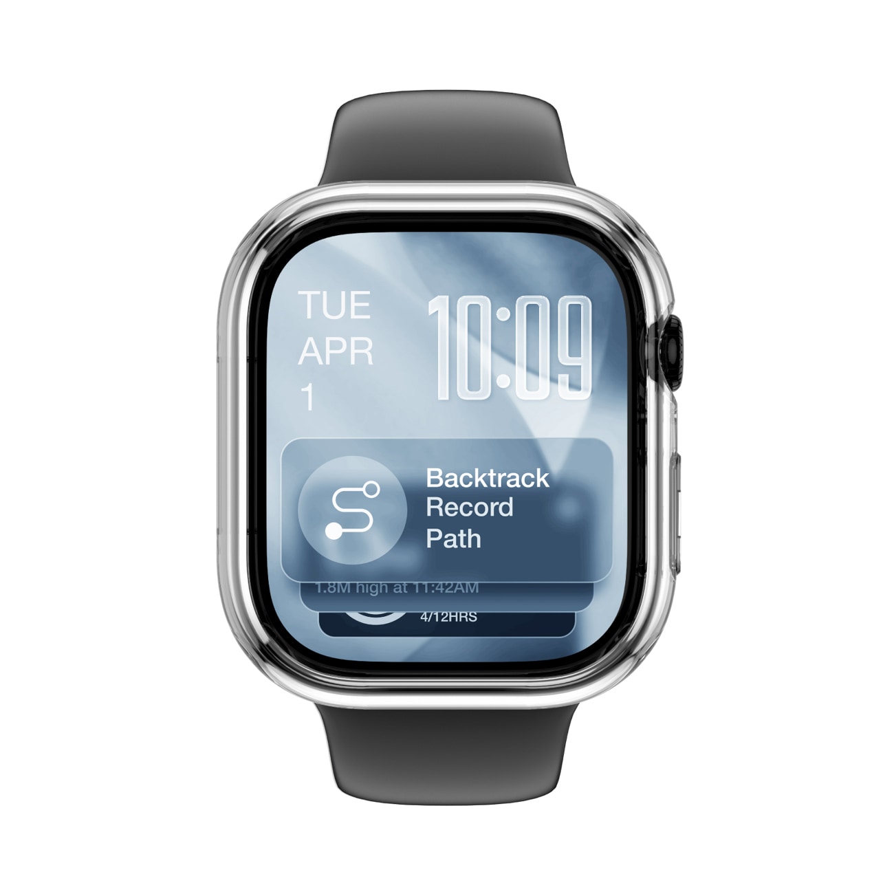 AmazingThing Minimaalinen suojakotelo Apple Watch Series 11 42mm - Kirkas