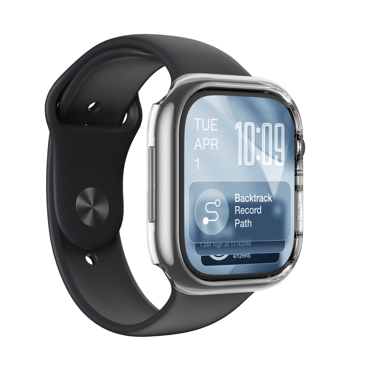 AmazingThing Minimaalinen suojakotelo Apple Watch Series 11 42mm - Kirkas
