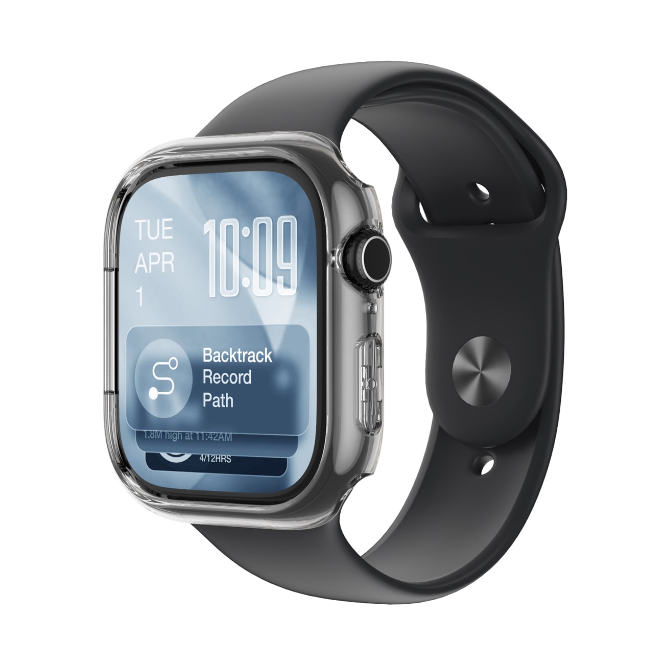 AmazingThing Minimaalinen suojakotelo Apple Watch Series 11 42mm - Kirkas