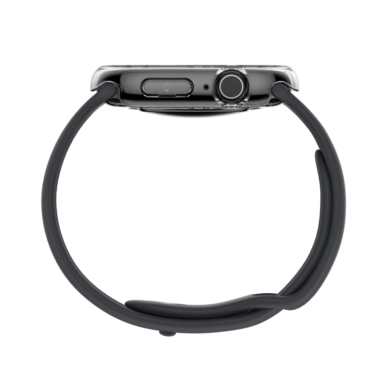 AmazingThing Minimaalinen suojakotelo Apple Watch Series 11 42mm - Kirkas