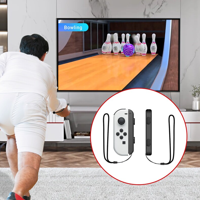 Nintendo Switch Sports tarvikesetti 10 osaa – Golfmailat, tennismailat, miekat ja jalkahihnat Joy-Conille