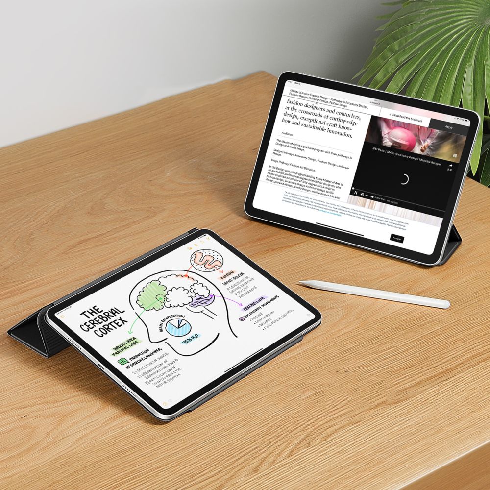 ESR Rebound Magnetic Suojakotelo iPadille | Magneettikiinnitys, Jalustatoiminto ja Kynäpidike