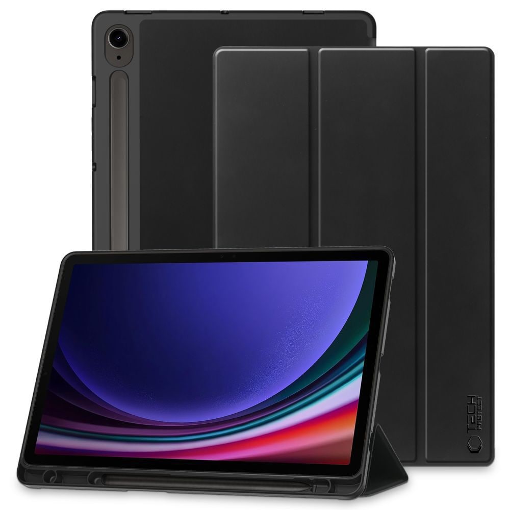 Tech-Protect SC kynä kotelo Samsung Galaxy Tab S9 FE 10.9" X510 / X516B - musta