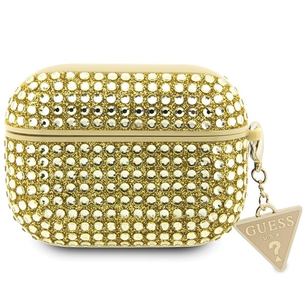 Guess Strassikivikolmio Kotelo AirPods Pro 2 (2022/2023) - Kultainen