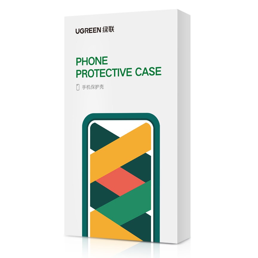 Ugreen Suojaava silikoni kotelo kumi joustava silikoni tapauksessa kansi iPhone 13 Pro Max musta