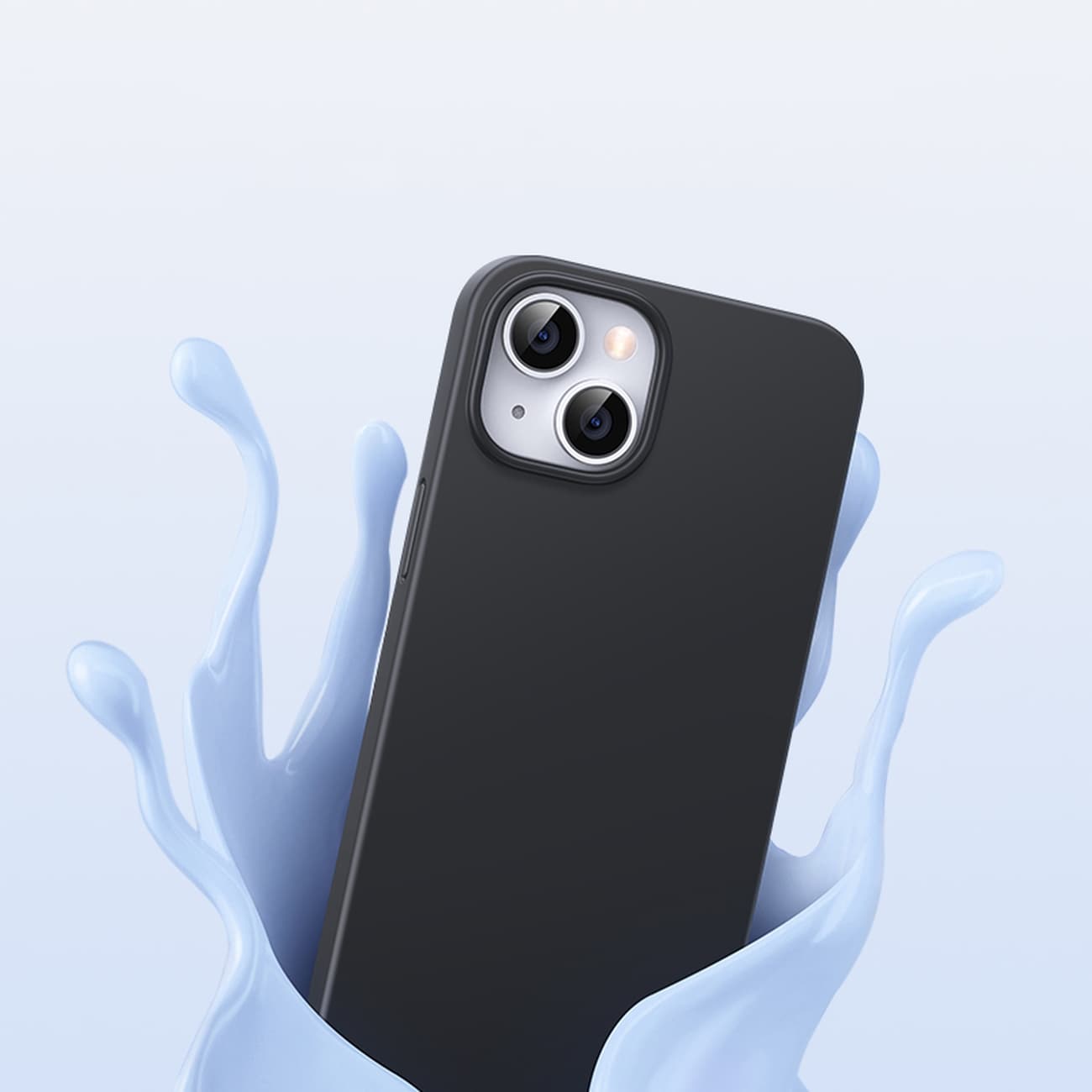 Ugreen LP626 Silky Silikoni Suojakotelo iPhone 14 Plus Musta (90920)