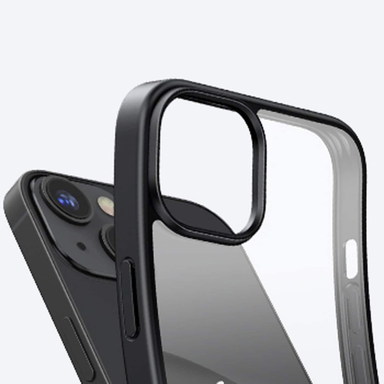 Ugreen LP634 Kickstand Kova Suojakotelo Geelirungolla ja Jalustalla iPhone 14 Plus (90925)